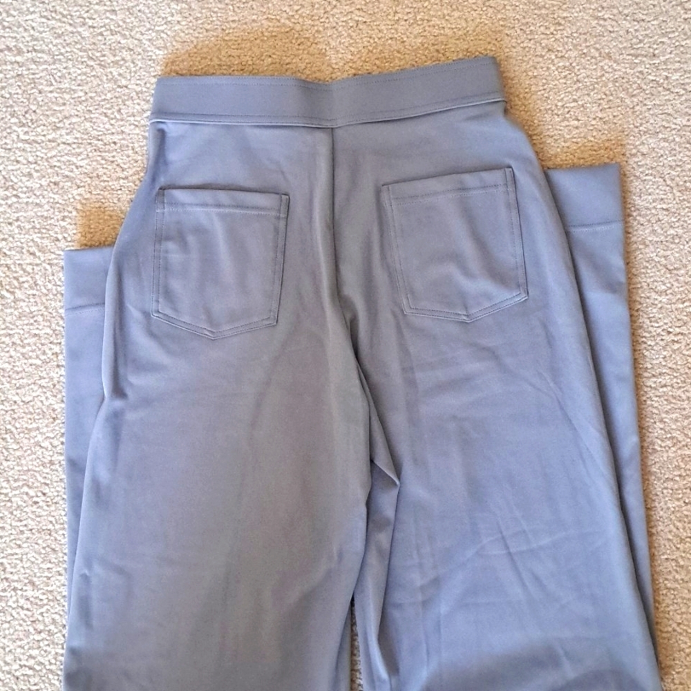 XLARGE    HALARA  HIGH WAISTED BUTTON STRAIGHT LEG CASUAL PANT - Picture 7 of 8